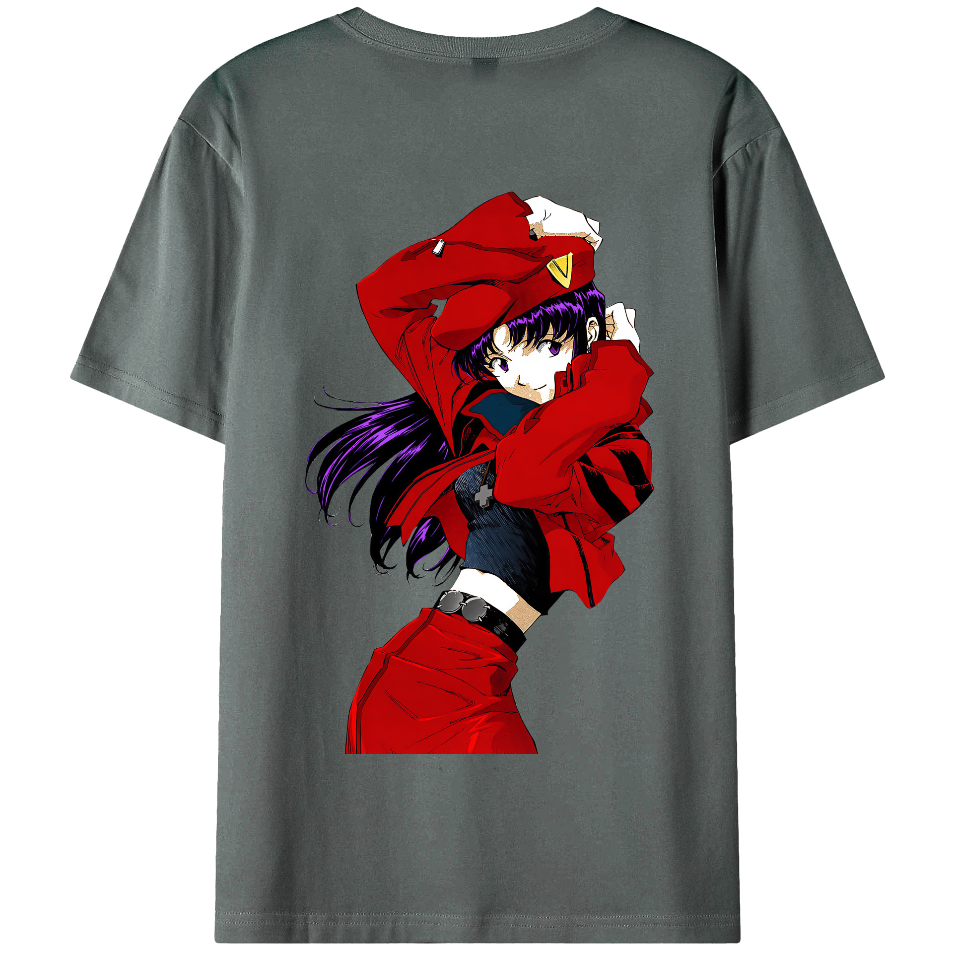 （画像用） EVA 新世紀エヴァンゲリオン 綿100％半袖Tシャツ（背面プリント）